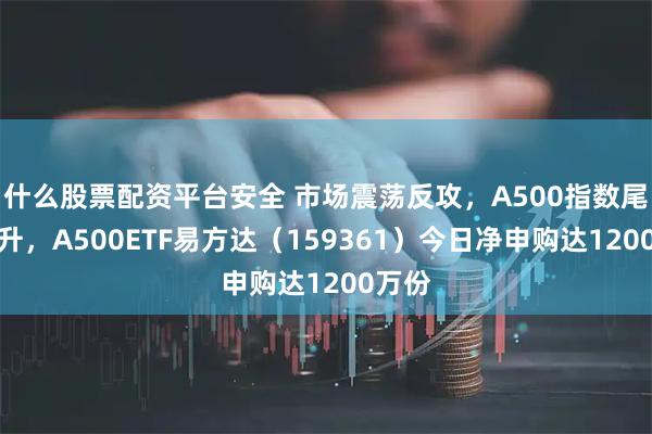 什么股票配资平台安全 市场震荡反攻，A500指数尾盘拉升，A500ETF易方达（159361）今日净申购达1200万份